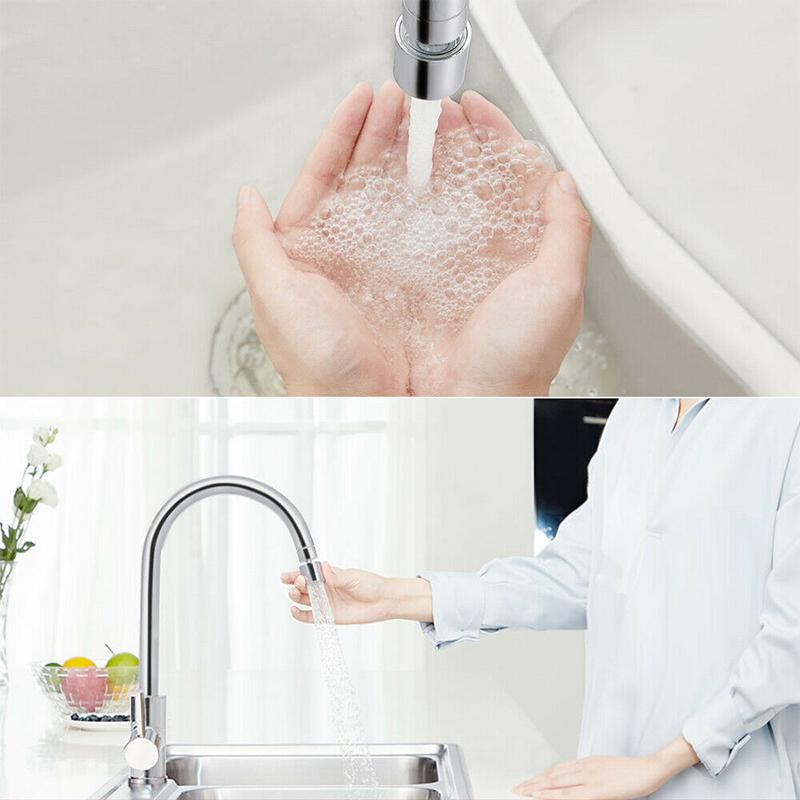 Drehbarer Doppelfunktions-Bubbler-Wasserhahnkopf