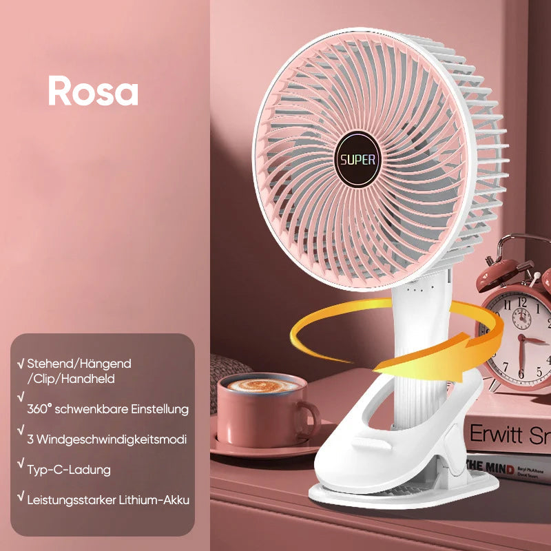 USB-Mini-Ventilator zum Anstecken