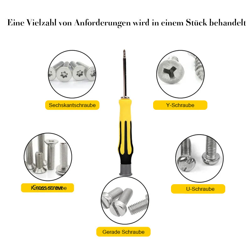 👍👉Schraubendreher 1 Satz (6 Stück)🛒