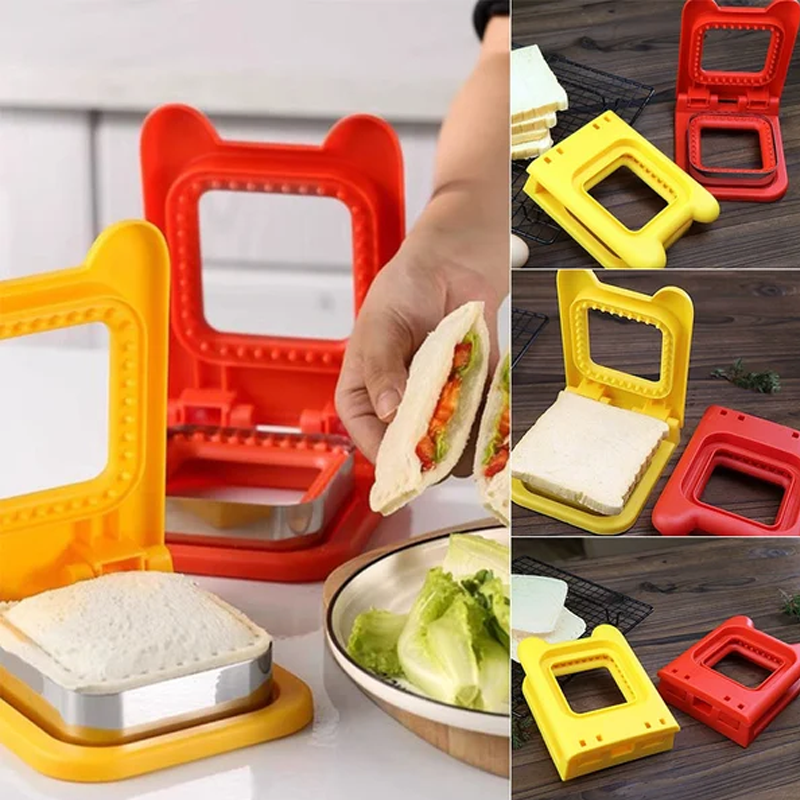 🍞Maschine zum Schneiden und Verschließen von Sandwichformen