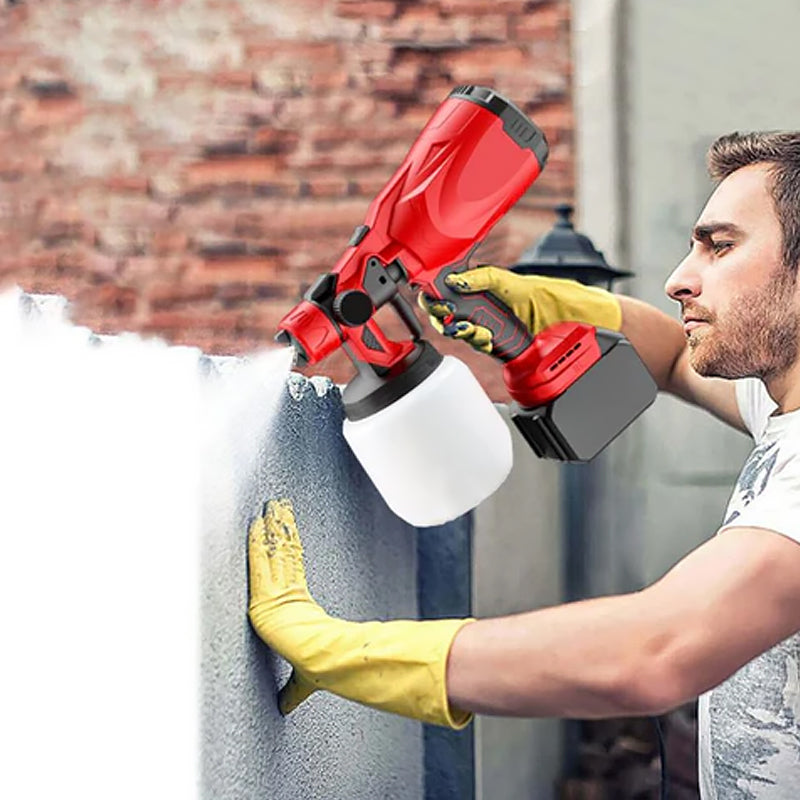 (🔥Kostenloser Versand🔥)Tragbare automatische Hochdruck-Farbspritzpistole