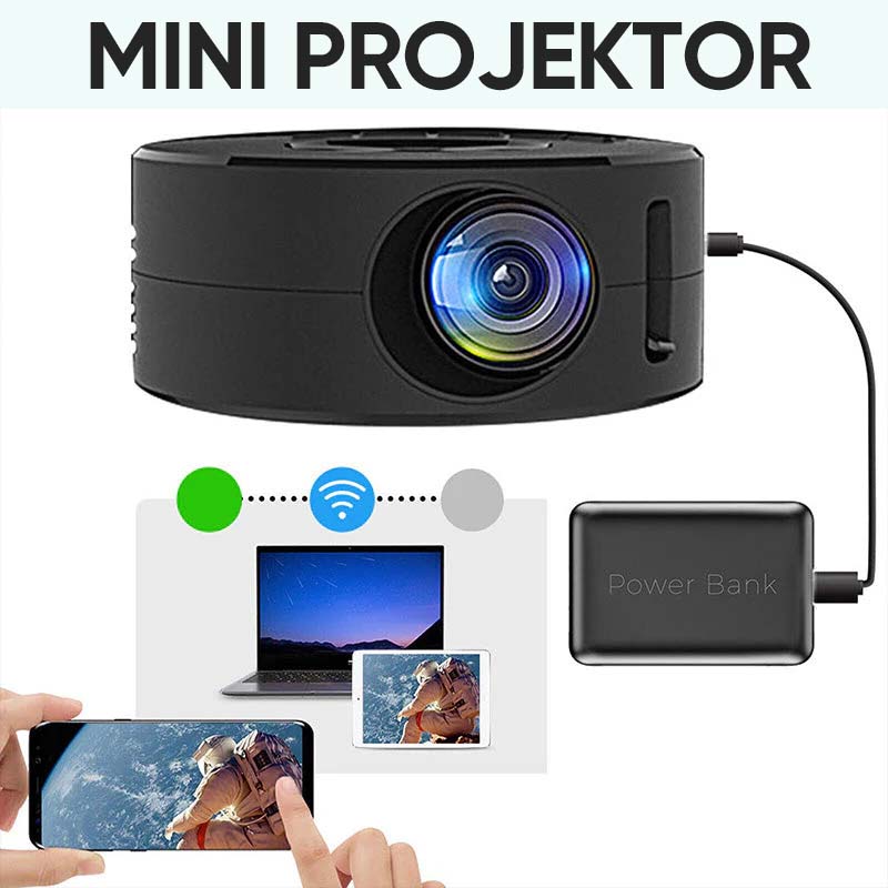 Tragbarer Mini-Mikroprojektor