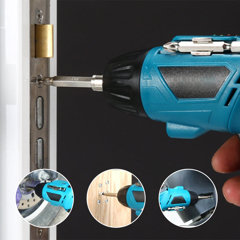 Multifunktionale wiederaufladbare elektrische Mini-Handbohrmaschine