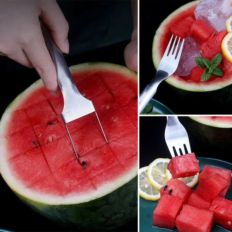 Gabel zum Schneiden von Wassermelonen