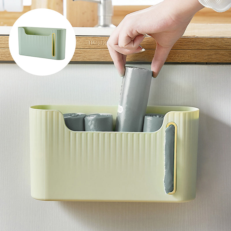 😮Wandmontierter Abfallsack-Organisator👍