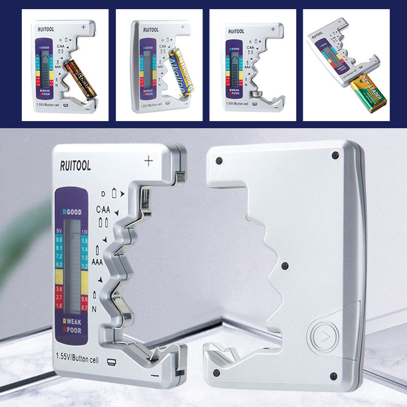 Praktischer Batterietester