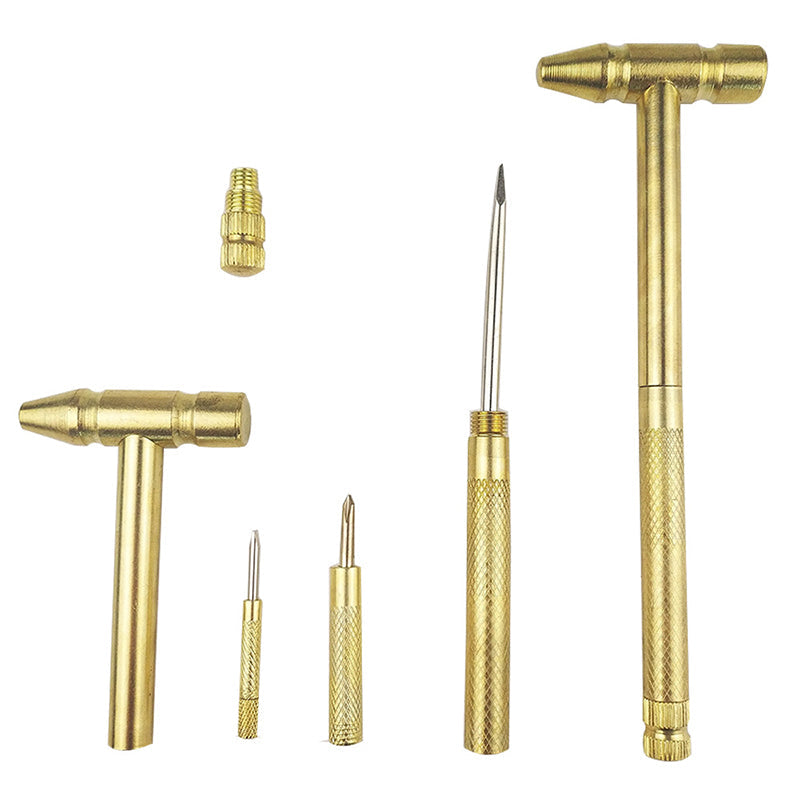 🎁6 in1 Mini Multifunktionaler Kupferhammer