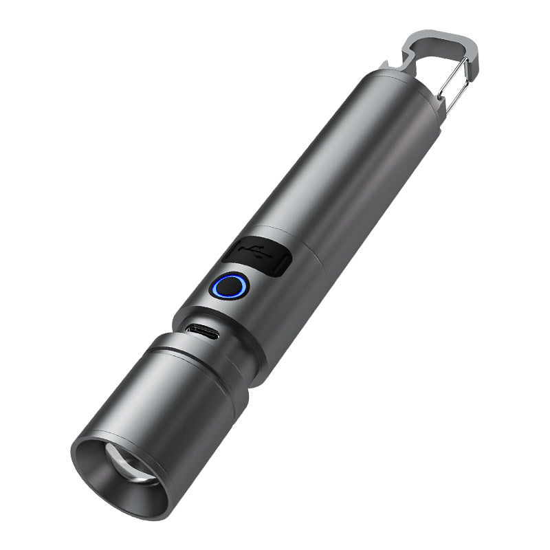 Multifunktionale weiße Laser-LED-Taschenlampe