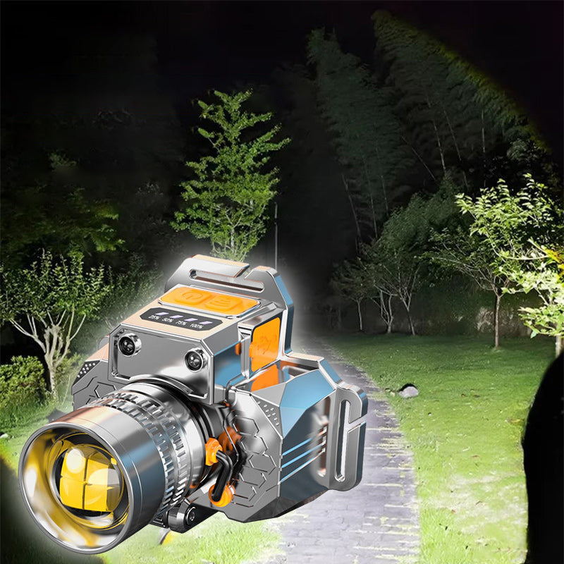 🔦Am Kopf montierte Sensor-Taschenlampe